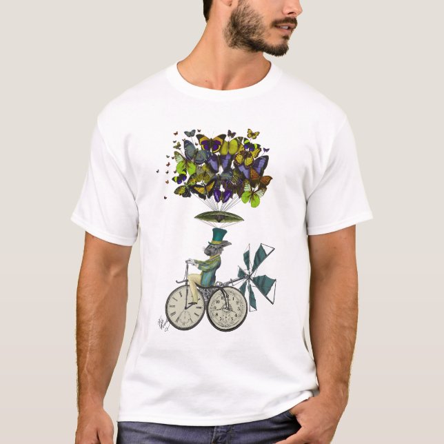 Time Flies Rabbit T-Shirt (Front)