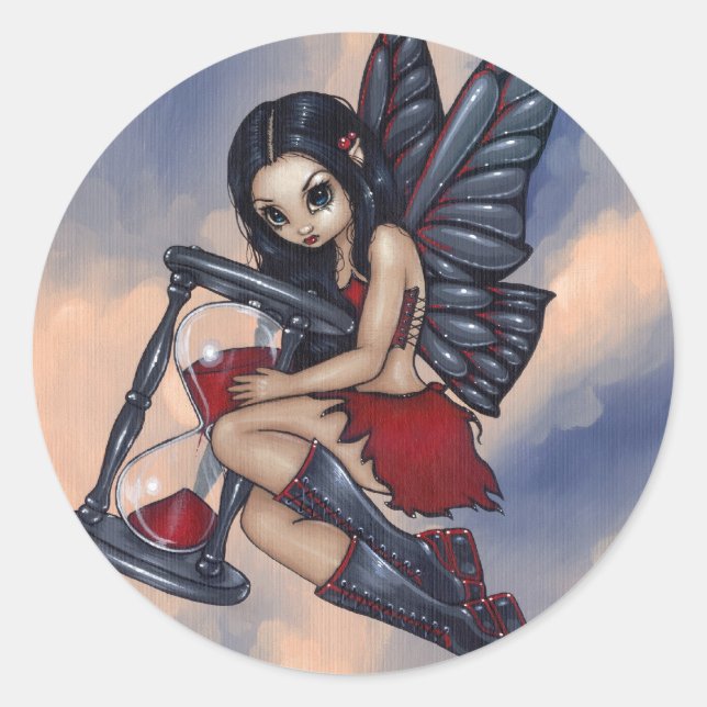 "Time Flies" Sticker (Front)