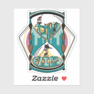 Time Flies Sticker