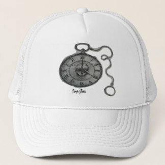 Time flies trucker hat