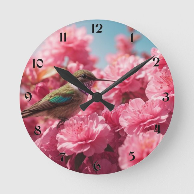 "Time Flies" Wall Clock (Front)