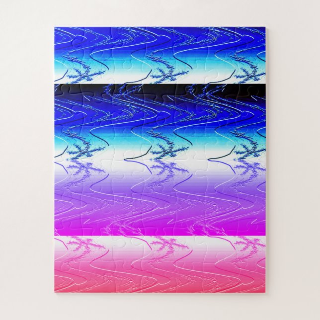Time flows festive art jigsaw puzzle (Vertical)