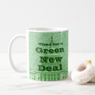 Time For a Green New Deal Coffee Mug