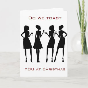 TIME FOR A "GROUP CHRISTMAS CARD" WISHES COME TRUE HOLIDAY CARD