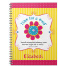 "Time for a Word®" personalised notebook