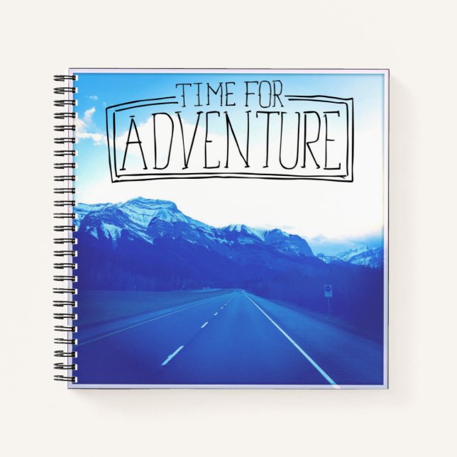 Time For Adventure Notebook (Front)