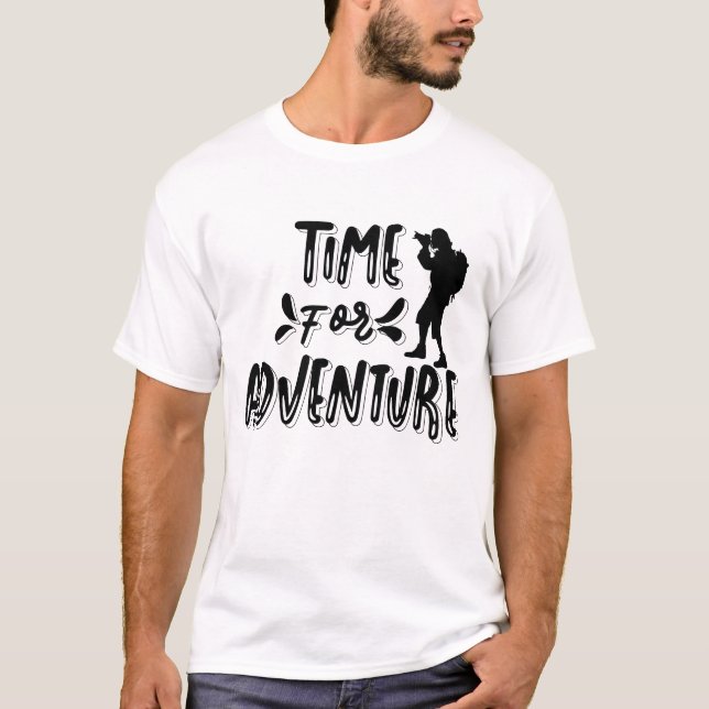 Time For Adventure T-Shirt (Front)