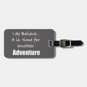 Time for Adventure Traveller Luggage Tag