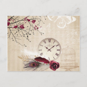 Time for Beauty Postcard