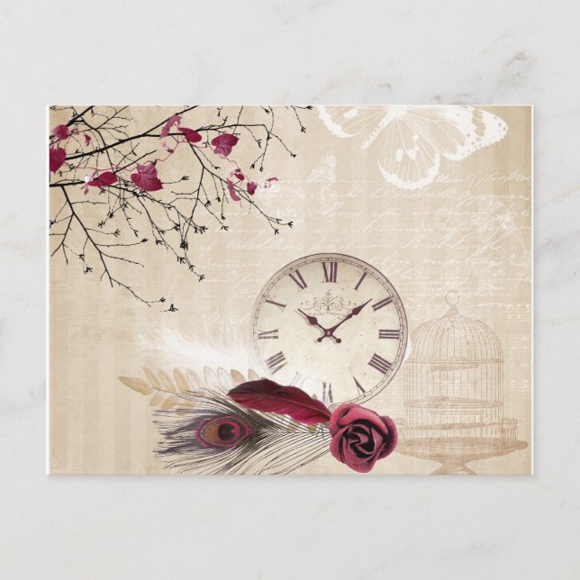 Time for Beauty Postcard (Front)