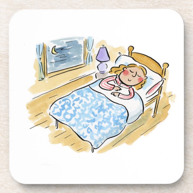 Time for Bed Coaster (Front)
