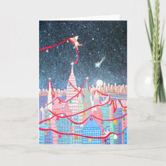 Time for Celebration Greeting Card-Rino Li Causi Holiday Card