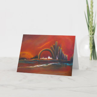 Time For Change - Greeting card