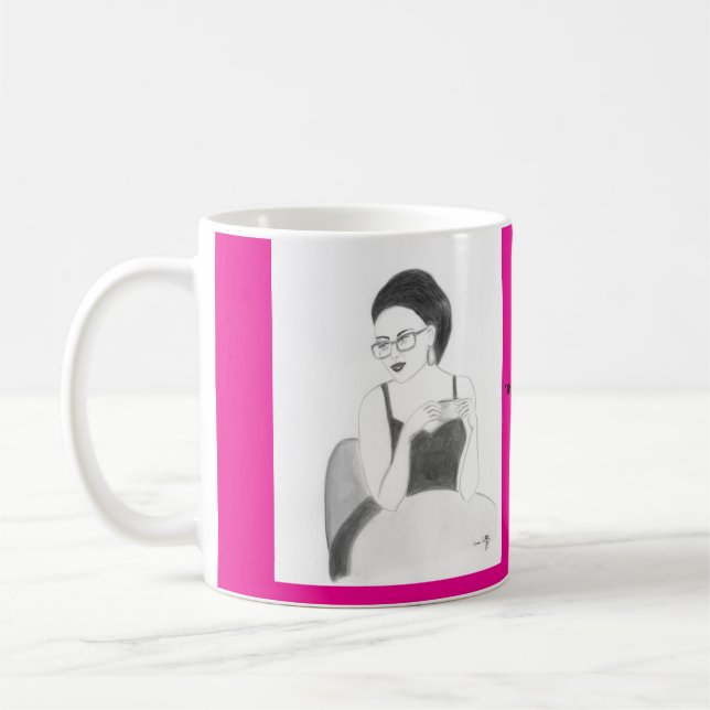 Time for coffee coffee mug (Left)