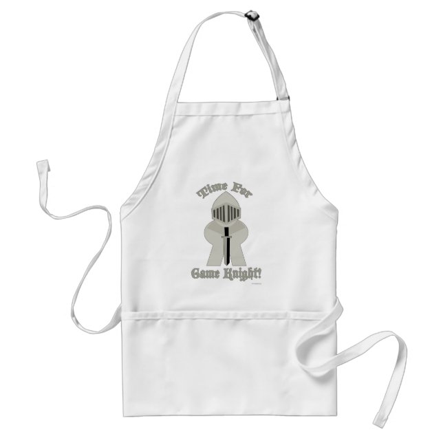 Time For Game Knight Epic Fun Cartoon Standard Apron (Front)
