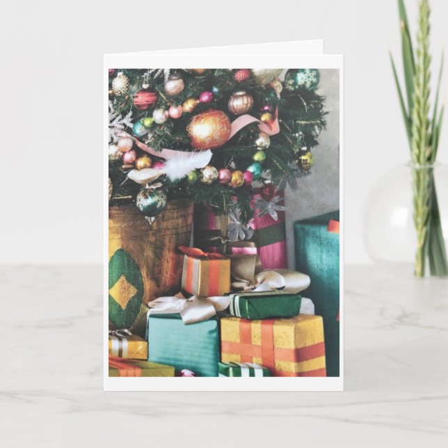 TIME FOR "JOY AND CHEER" MERRY CHRISTMAS CARD (Front)