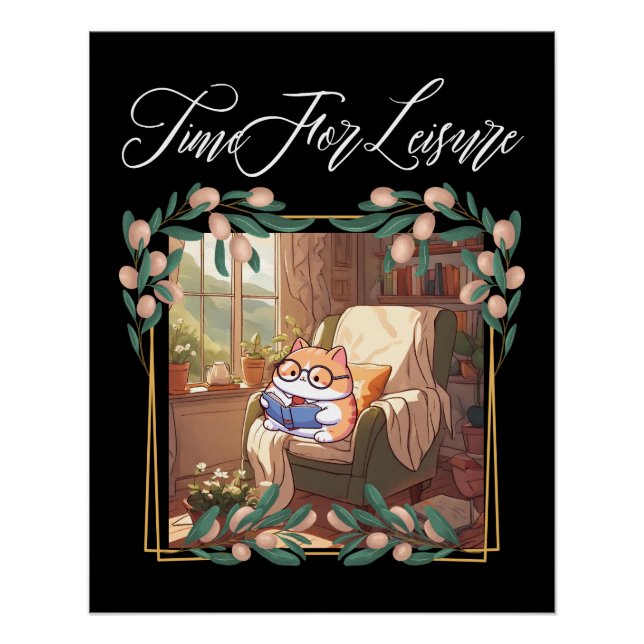 Time For Leisure Poster (Front)