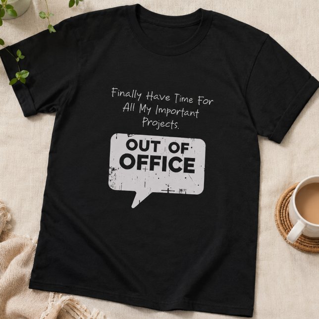Time for My Important Projects Funny Retirement T-Shirt (Creator Uploaded)