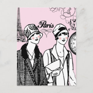 Time for Paris Postcard