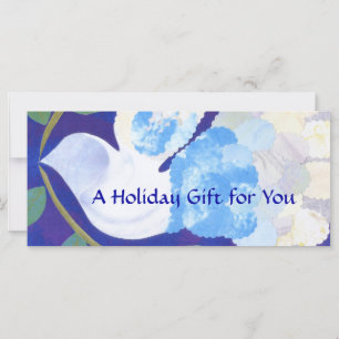 Time for Peace Gift Certificate template