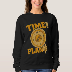 Time For Plan Bitcoin Cryptocurrency Blockchain Bi Sweatshirt