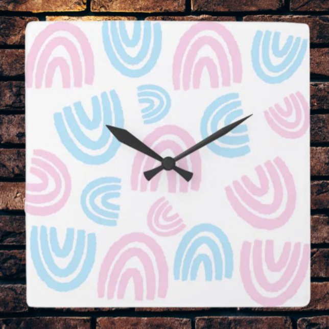 Time for Pride Square Wall Clock (Creator Uploaded)