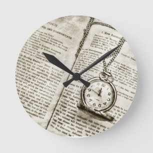 Time for Reading Wall Clock