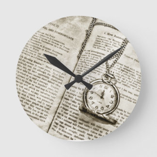 Time for Reading Wall Clock