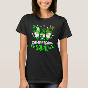 Time For Shenanigans Squad St Patrick's Day Gnomes T-Shirt