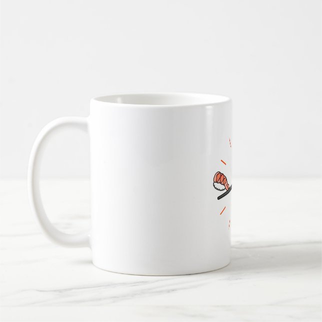 Time for Sushi  Coffee Mug (Left)