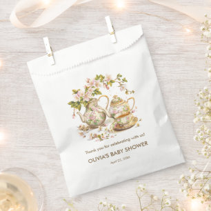 Time for Tea / A Baby is Brewing Baby Shower Favour Bag