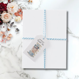 Time for Tea Bridal Shower Favor Tag