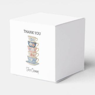 Time for Tea Bridal Shower Favour Boxes