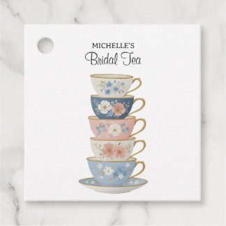 Time for Tea Bridal Shower Favour Tag