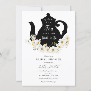 Time for Tea Bridal Shower Invitation