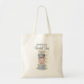 Time for Tea Bridal Shower Tote Bag