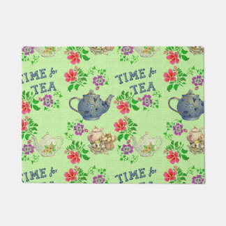TIME for TEA Doormat