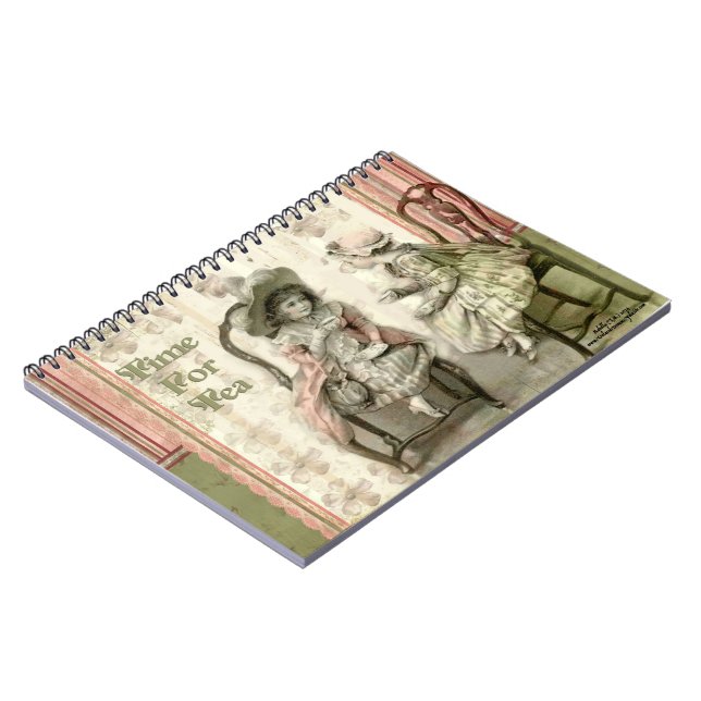 Time For Tea Notebook (Left Side)