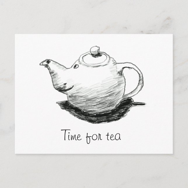 Time for Tea Postcard (Front)