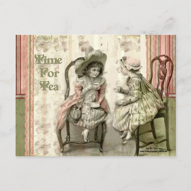 Time For Tea Postcard (Front)