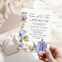 Time For Tea Pretty Bridal Tea Party