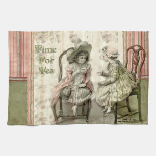 Time For Tea Tea Towel