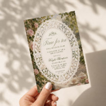 Time for Tea Vintage Lace Garden Bridal Shower