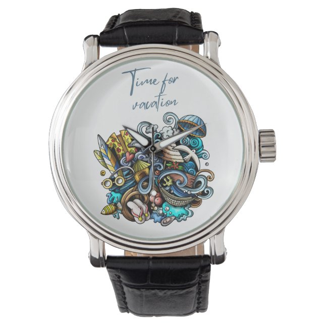 time for vacation watch (Front)