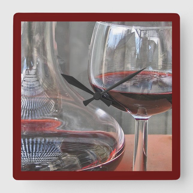 Time for Wine clock (Front)