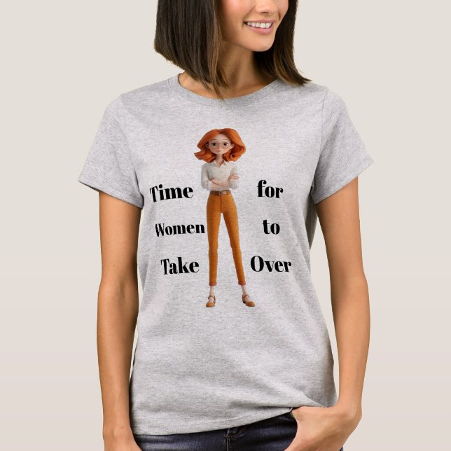 Time For Women T-Shirt (Front)