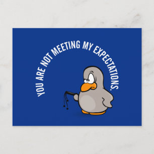 Time for your annual employee performance review postcard