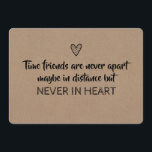 Time Friends  - Will You Be My Bridesmaid Invitation<br><div class="desc">Sweet and sincere "time friends" bridesmaid proposal card</div>