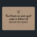 Time Friends  - Will You Be My Bridesmaid Invitation<br><div class="desc">Sweet and sincere "time friends" bridesmaid proposal card</div>