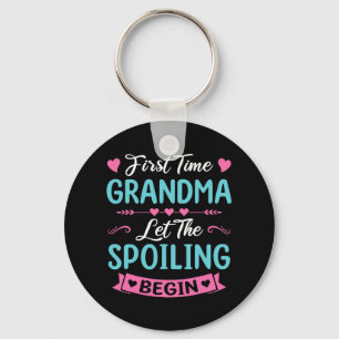 Time Grandma New Grandma Ba Key Ring